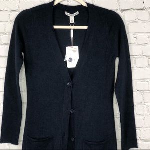 Autumn Cashmere Sweaters - Autumn Cashmere Long Maxi Cashmere Navy Cardigan Autumn Cashmere Sweaters - Autumn Cashmere Long Maxi Cashmere Navy Cardigan